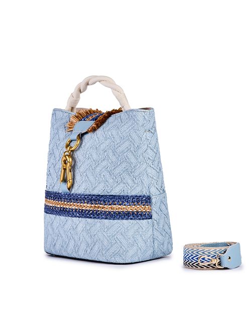 Borsa Indie Yuta L05 Azzurro viamailbag | INDIE YUTAL05